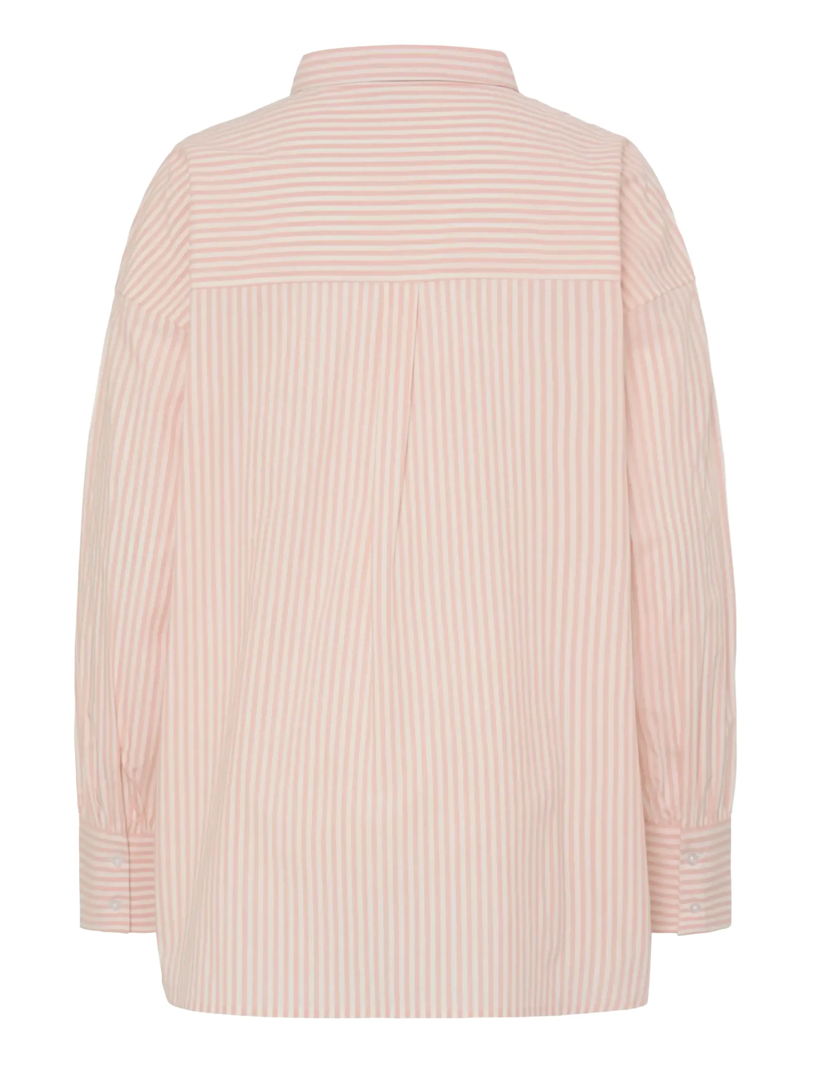 Fransa - FRZASHIRT SH 11 - langerma skyrtur - rose smoke white stripe - 2