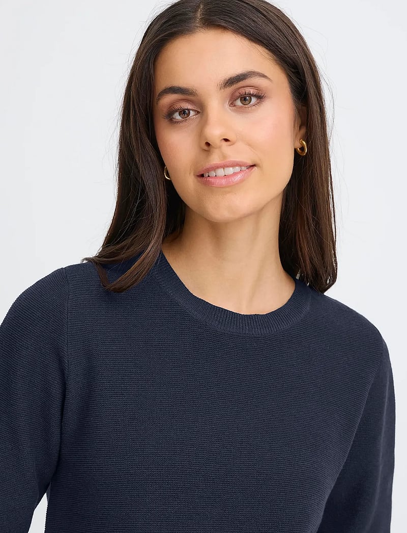 Fransa - FRSINJA PU 3 - sviitrid - navy blazer - 5