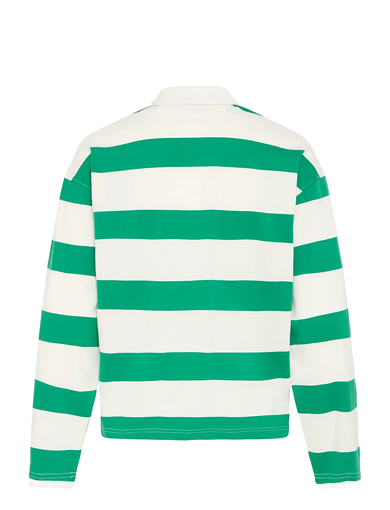 Fransa - FRSIGMA TEE 1 - pikéer - green/blue stripe - 2