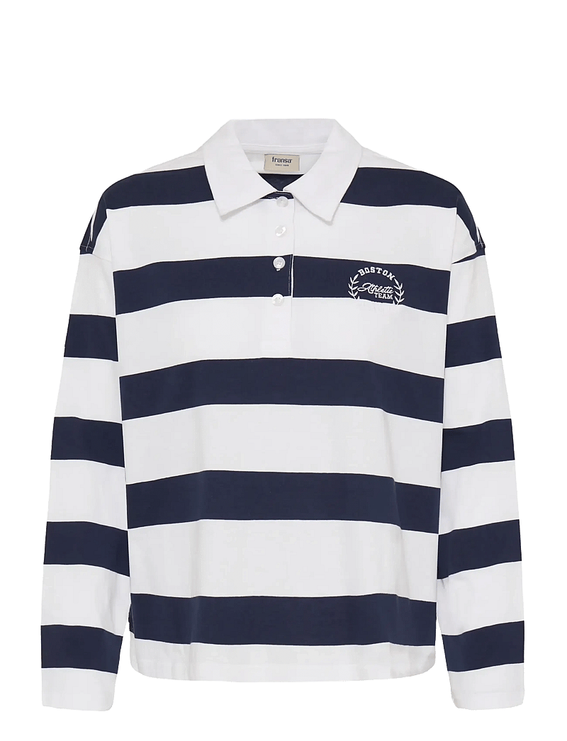 Fransa - FRSIGMA TEE 1 - polosärgid - navy stripe - 1