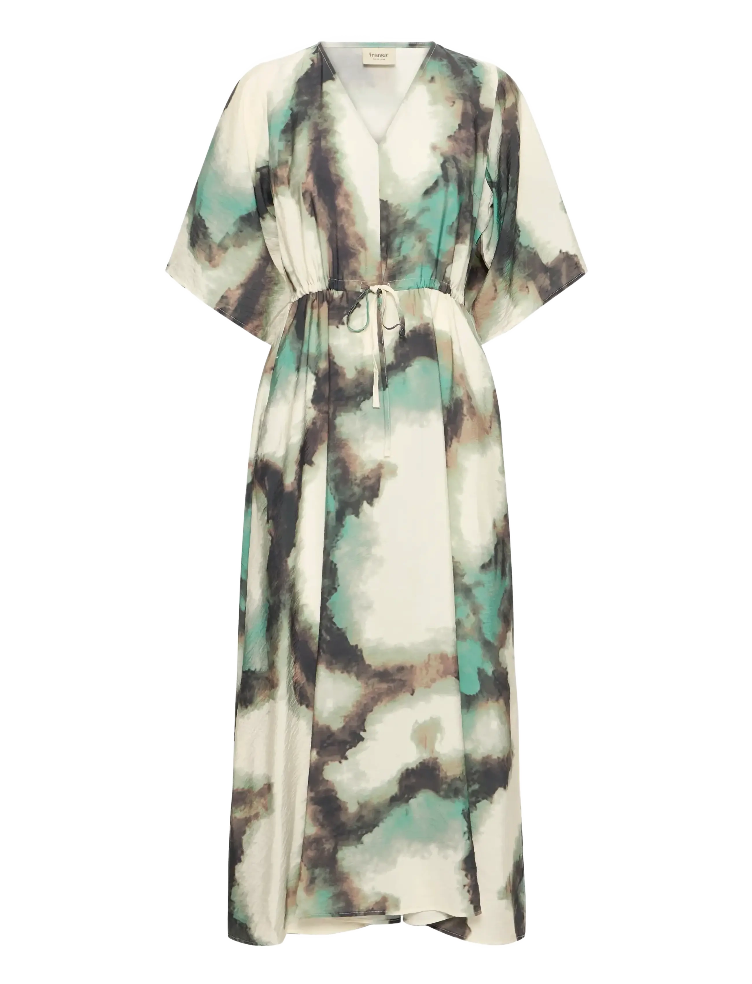 Fransa FRAYLA DR 1 - Kleidid - MARBLE CREME D. MENTHE / multi