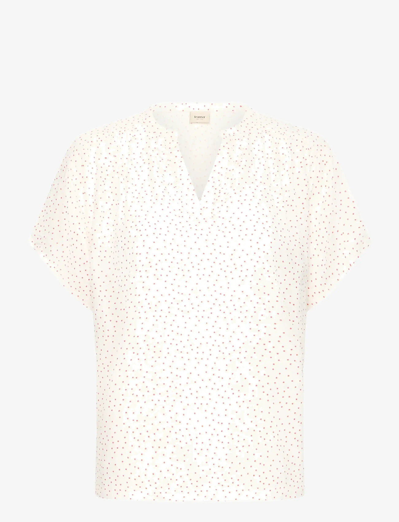 Fransa - FRLAYA BL 1 - palaidinės trumpomis rankovėmis - dot dots black - 1