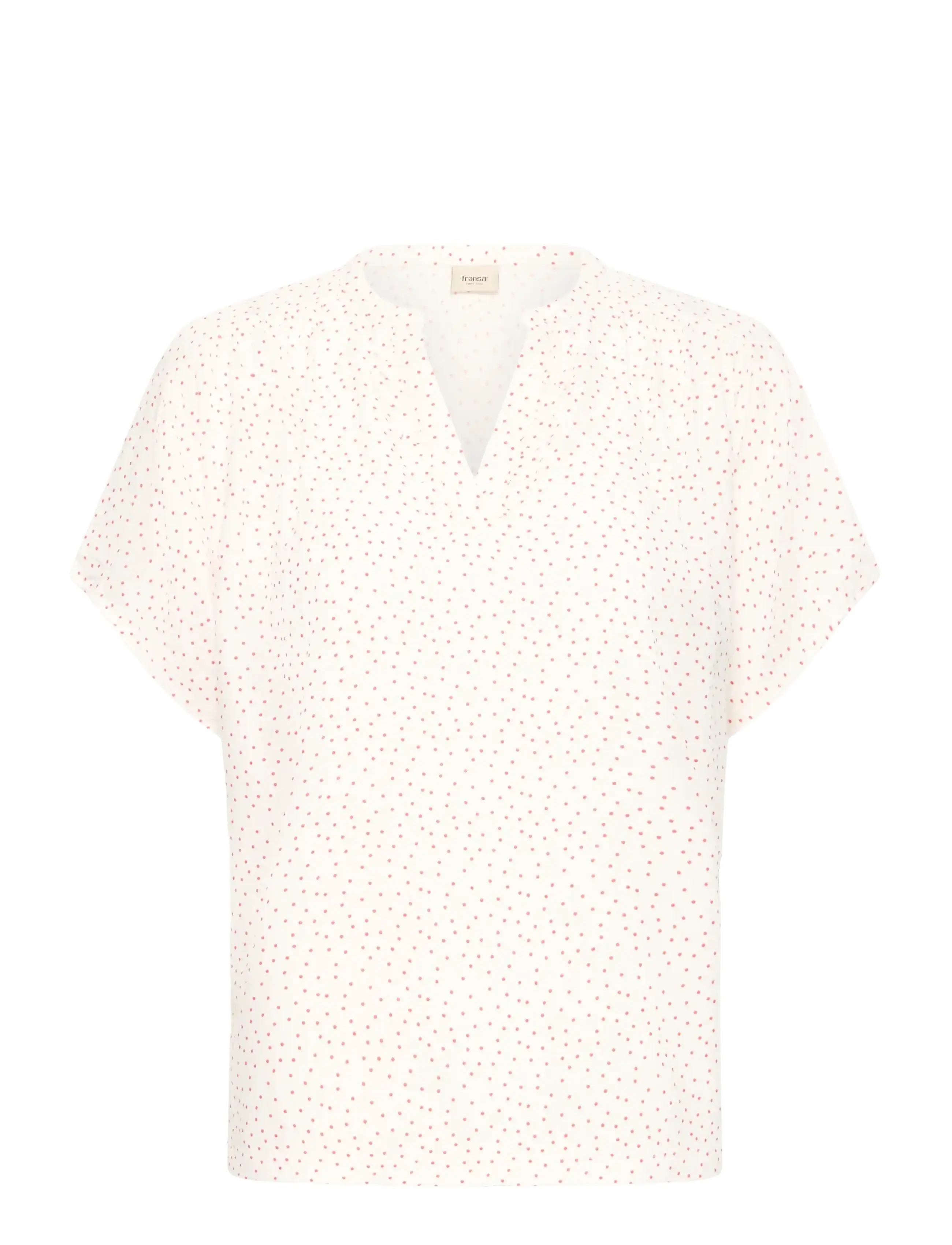 Fransa FRLAYA BL 1 - Fransa - DOT DOTS BLACK / white