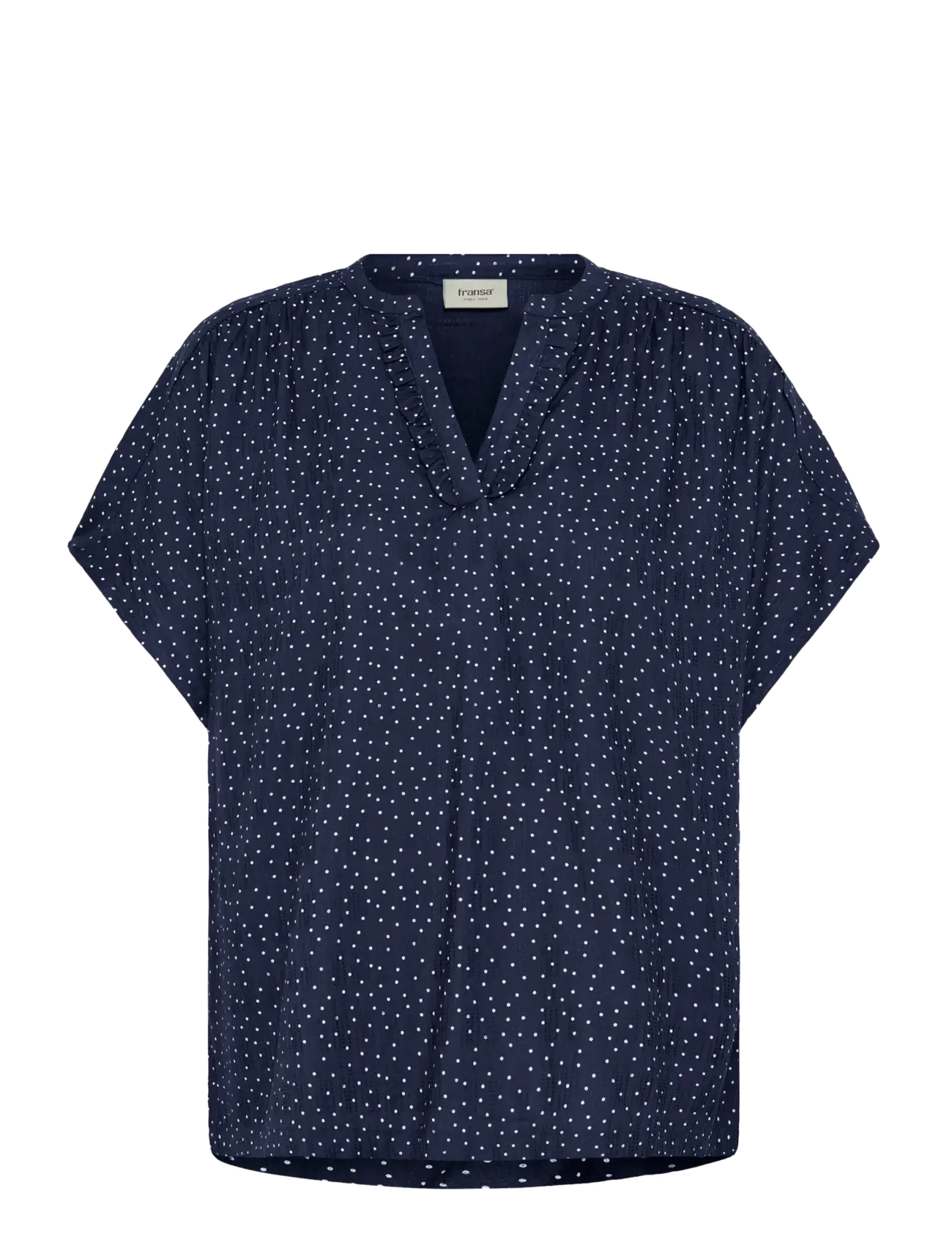 Fransa FRLAYA BL 1 - Fransa - DOT DOTS NAVY BLAZER / navy