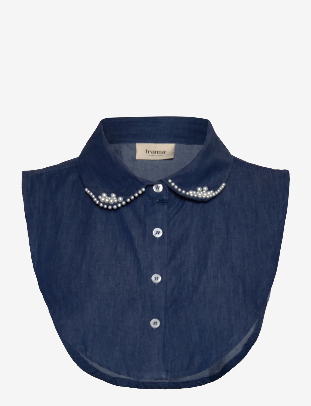 Fransa - FRCLAIRE COLLAR 1 - mid blue denim - 0