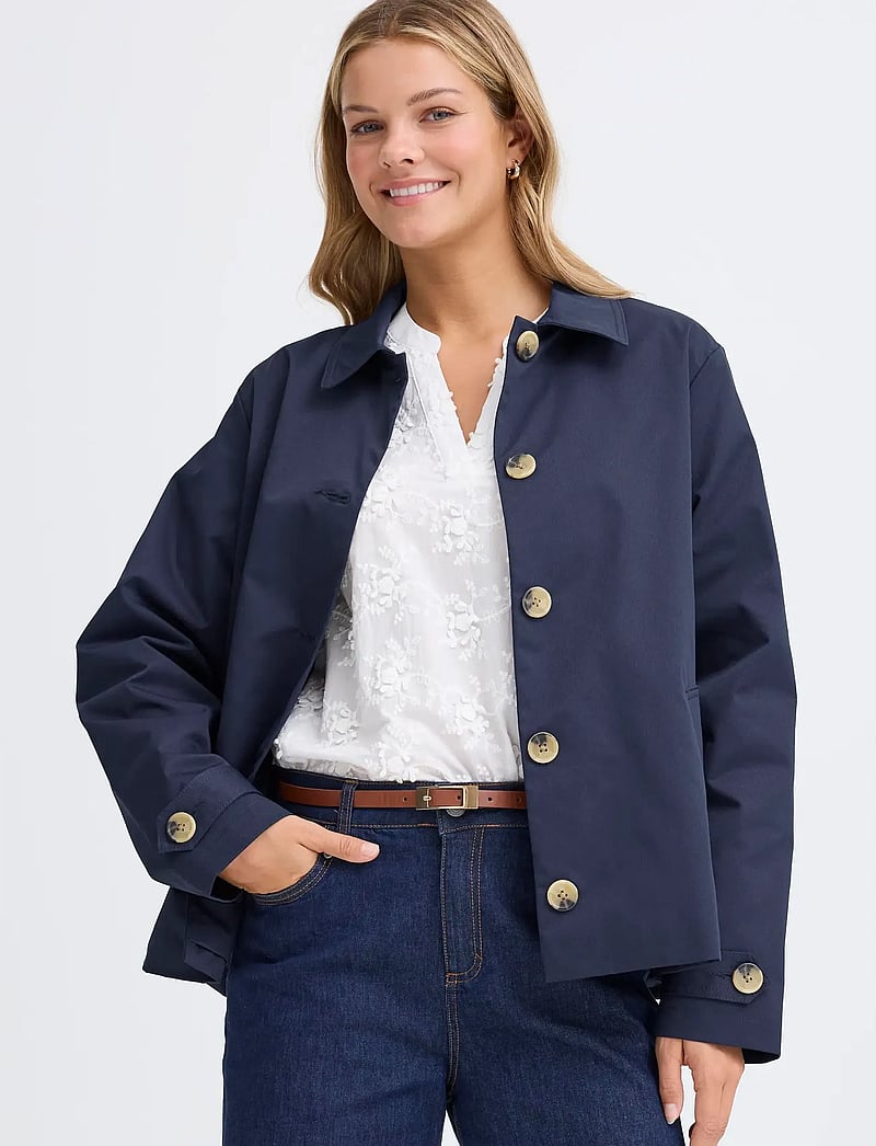 Fransa - FRTRINA JA 3 - vestes de printemps - navy blazer - 3