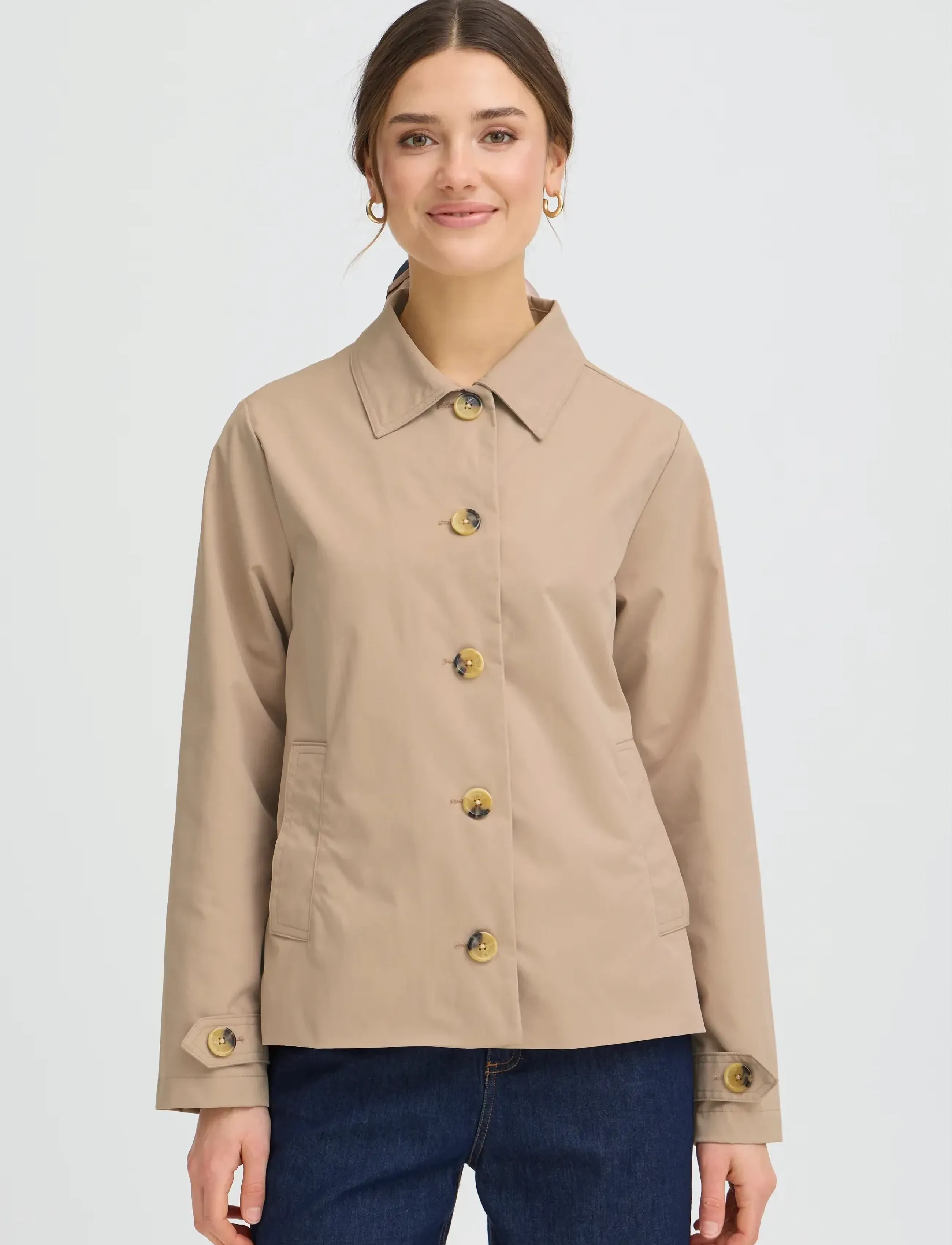Fransa - FRTRINA JA 3 - outerwear - oxford tan - 3