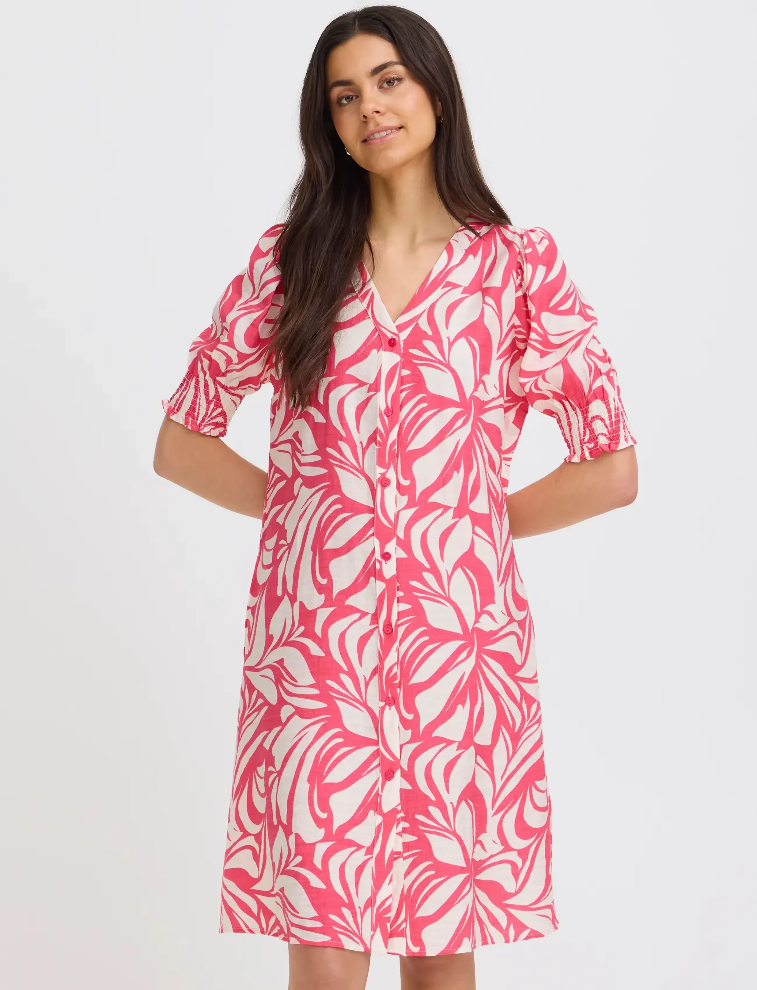 Fransa - FRARIANA DR 18 - vasaras kleitas - floral reverie honeysuckle - 3