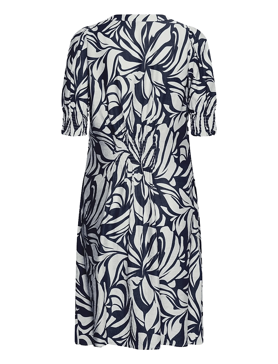 Fransa - FRARIANA DR 18 - sommerkjoler - floral reverie navy - 2