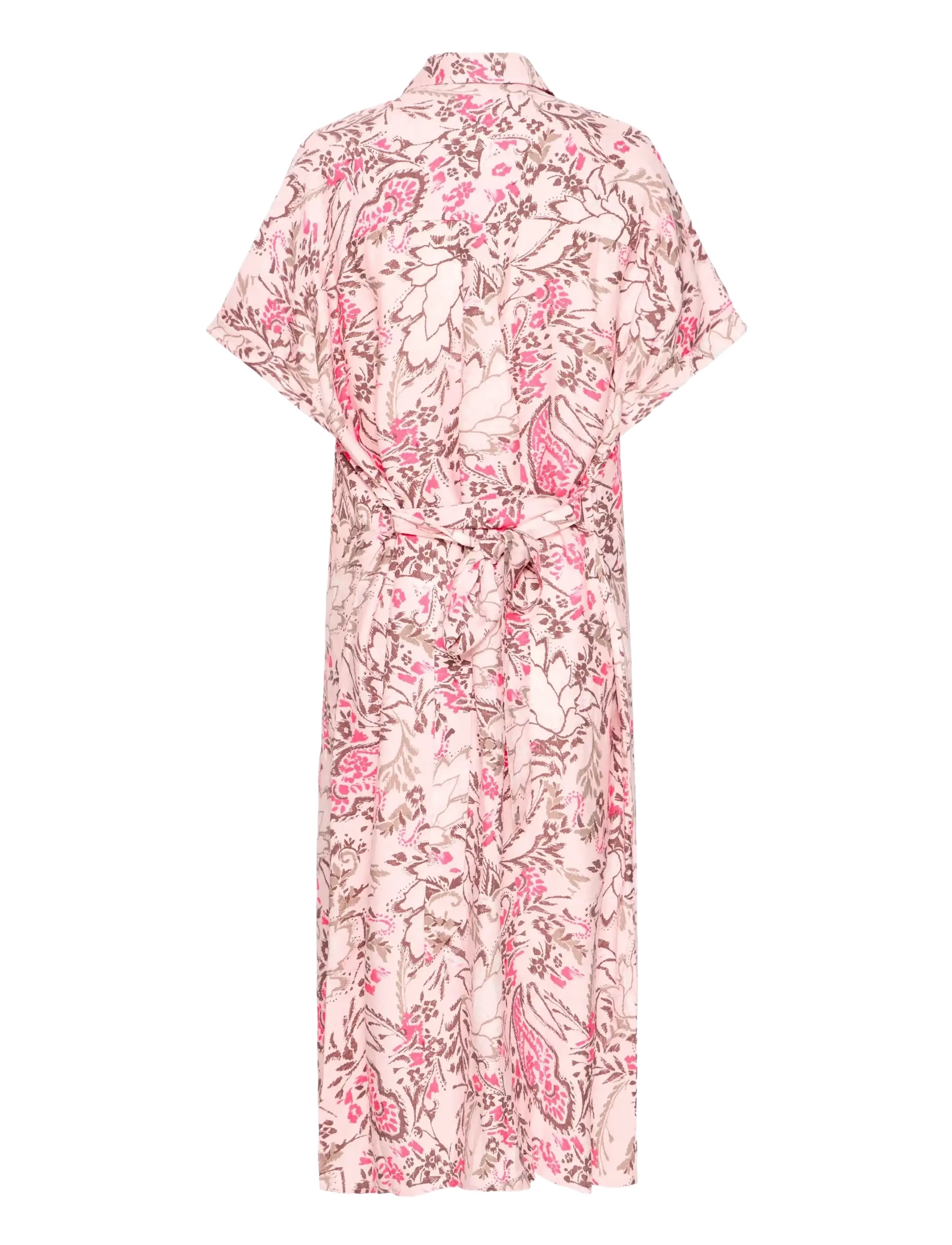 Fransa - FRARIANA DR 19 - shirt dresses - femi bouquet lotus - 2