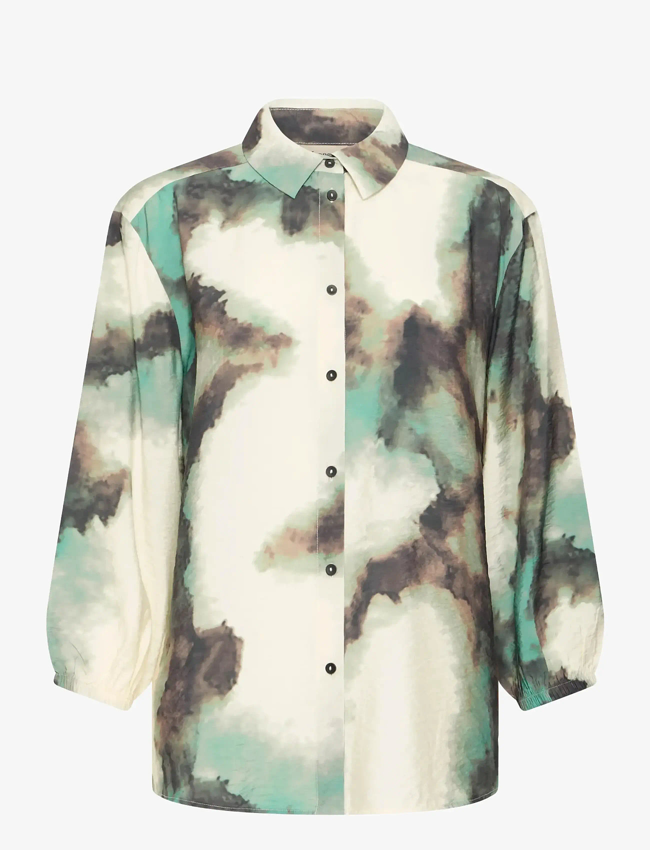 Fransa - FRAYLA SH 1 - langærmede skjorter - marble creme d. menthe - 1