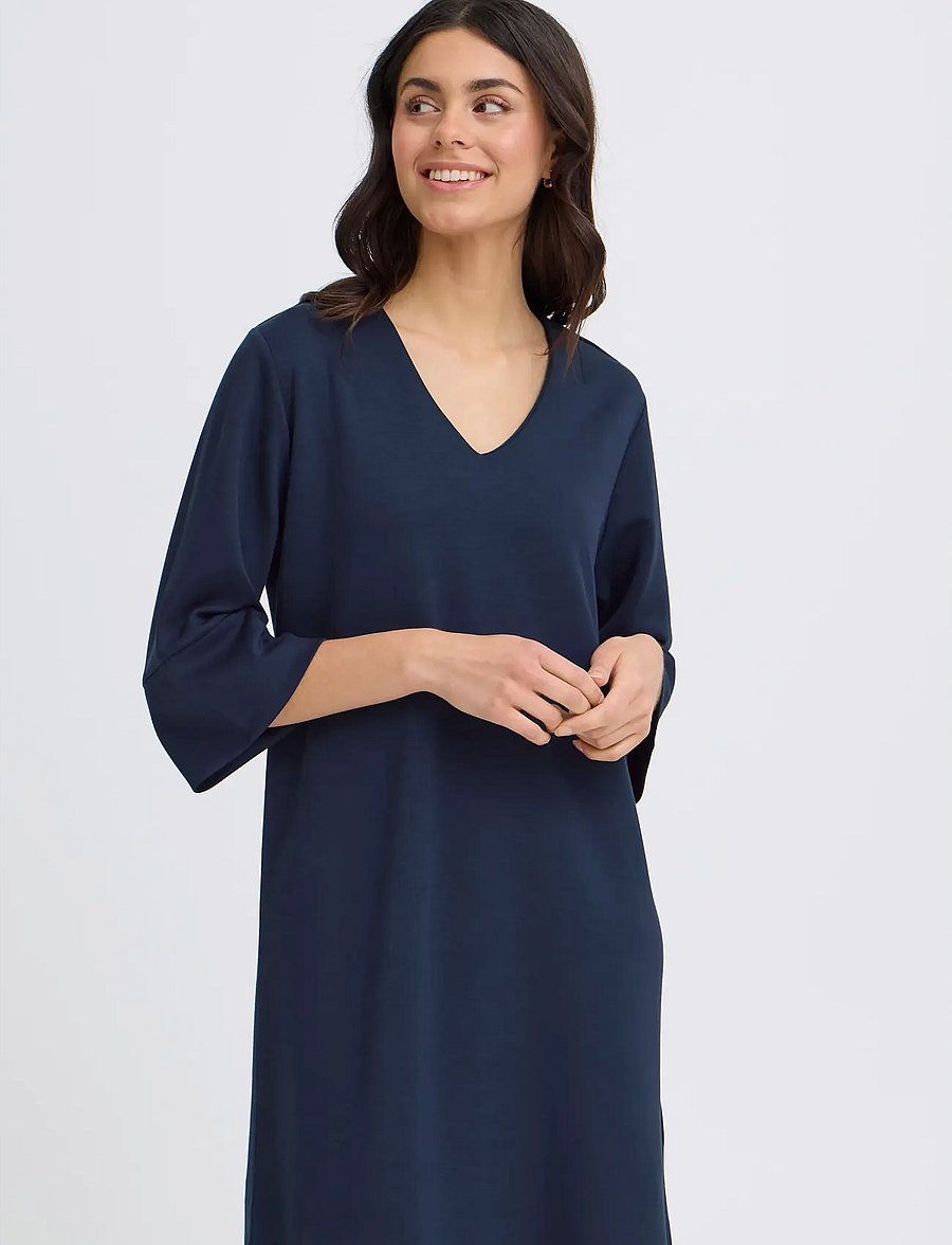 Fransa - FRAURORA DR 7 - t-shirtkjoler - navy blazer - 3