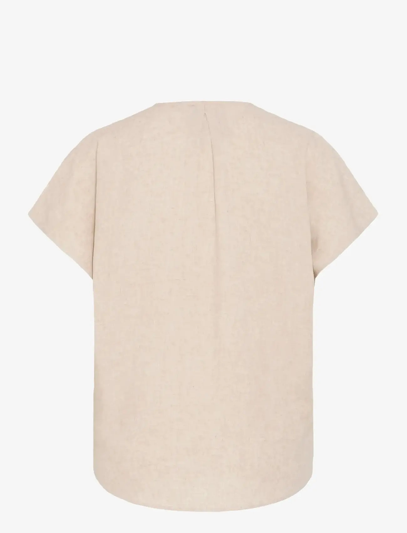 Fransa - FRJETT BL 1 - lühikeste varrukatega pluusid - undyed unbleached - 2