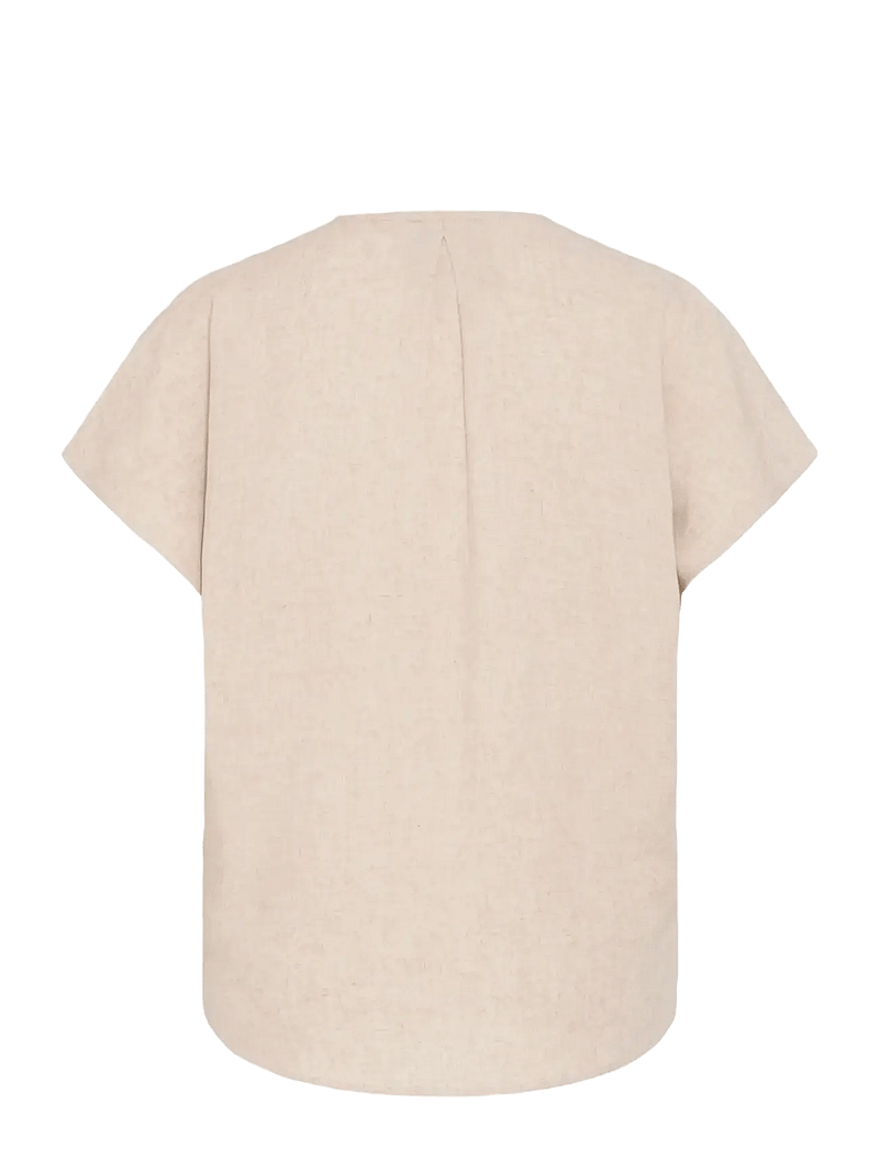 Fransa - FRJETT BL 1 - kurzämlige blusen - undyed unbleached - 2