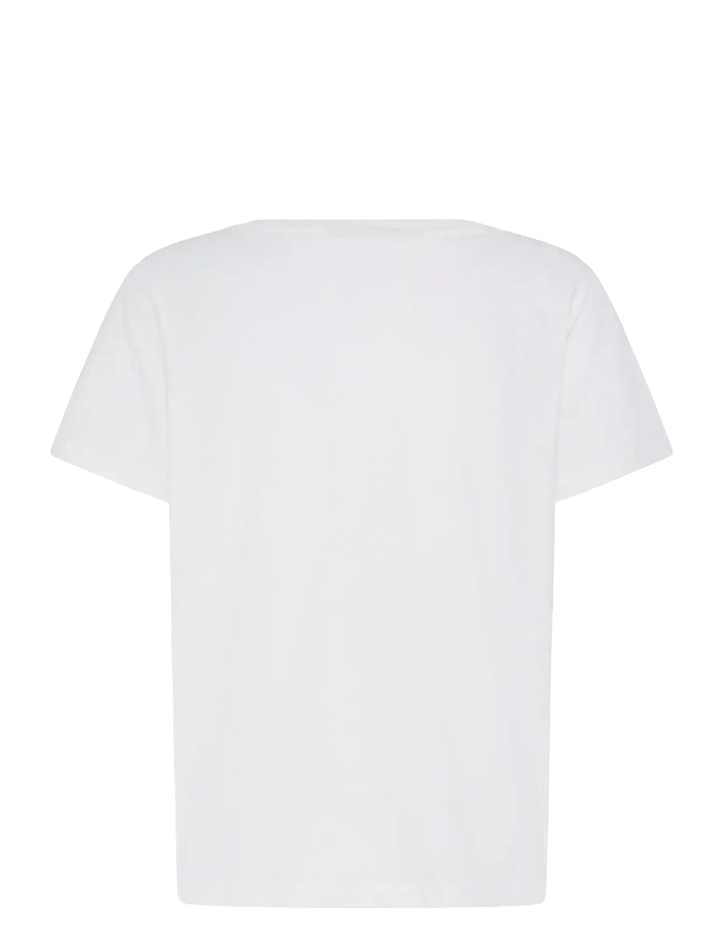 Fransa - FRRIASA TEE 1 - t-shirts - black emb - 2