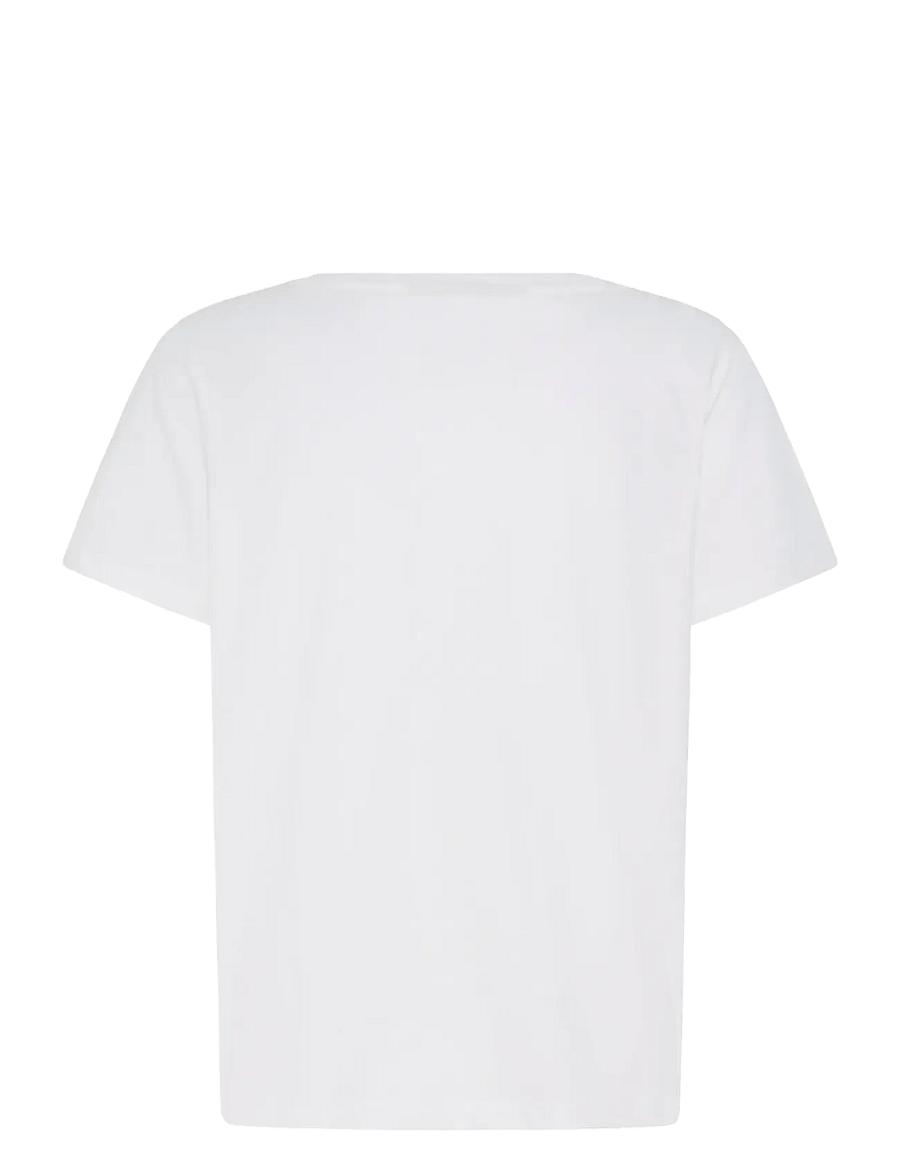 Fransa - FRRIASA TEE 1 - t-shirts - black emb - 2
