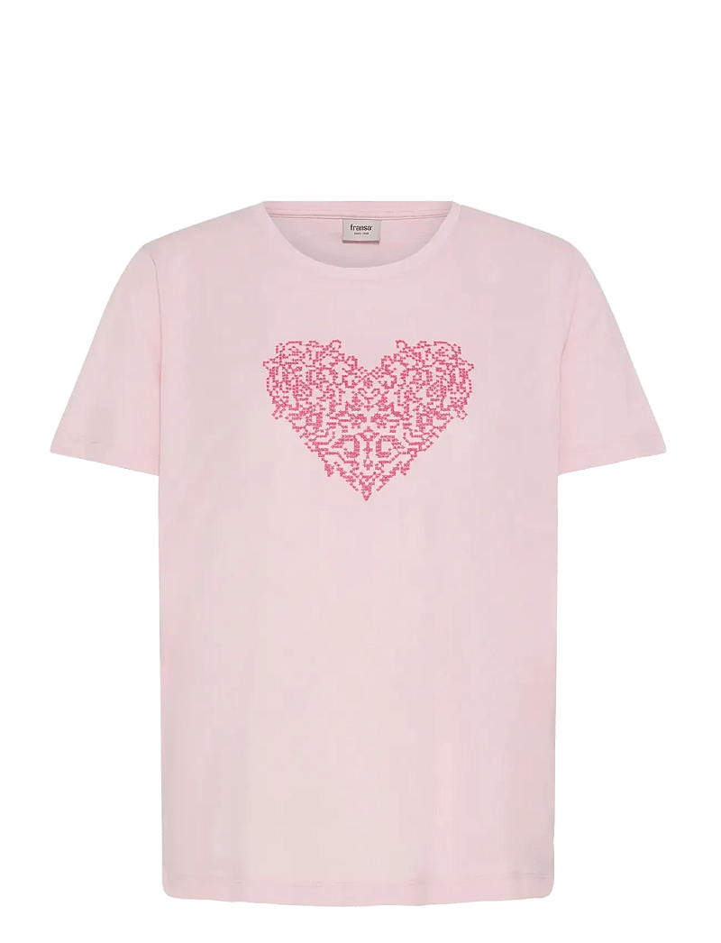 Fransa - FRRIASA TEE 1 - t-särgid - honeysuckle emb - 0