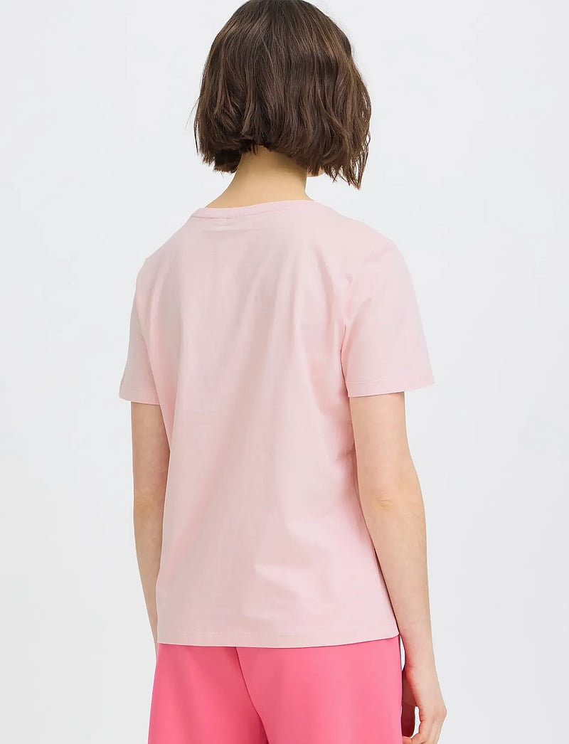 Fransa - FRRIASA TEE 1 - t-shirts - honeysuckle emb - 4