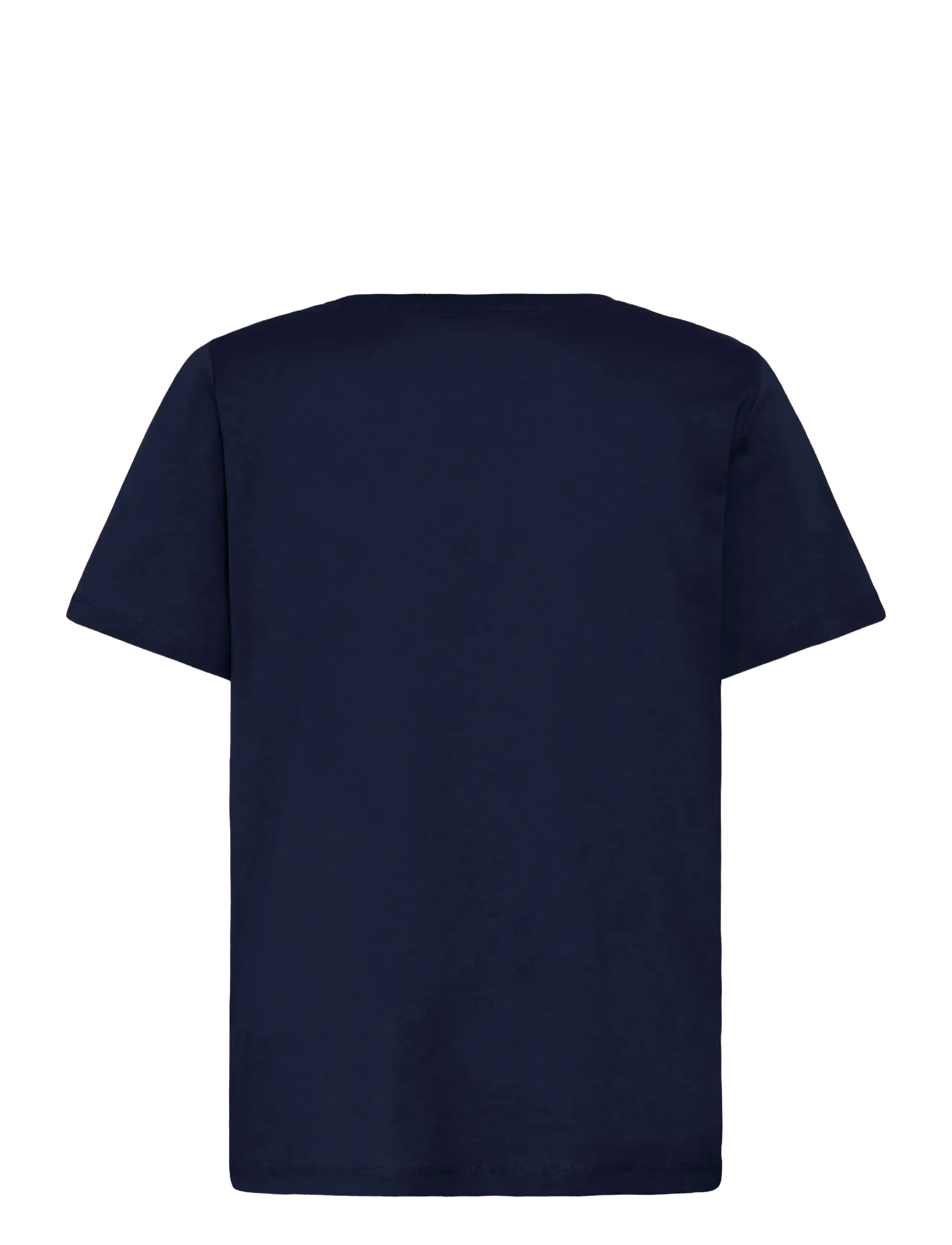 Fransa - FRRIASA TEE 1 - t-shirts - navy w. white emb. - 2