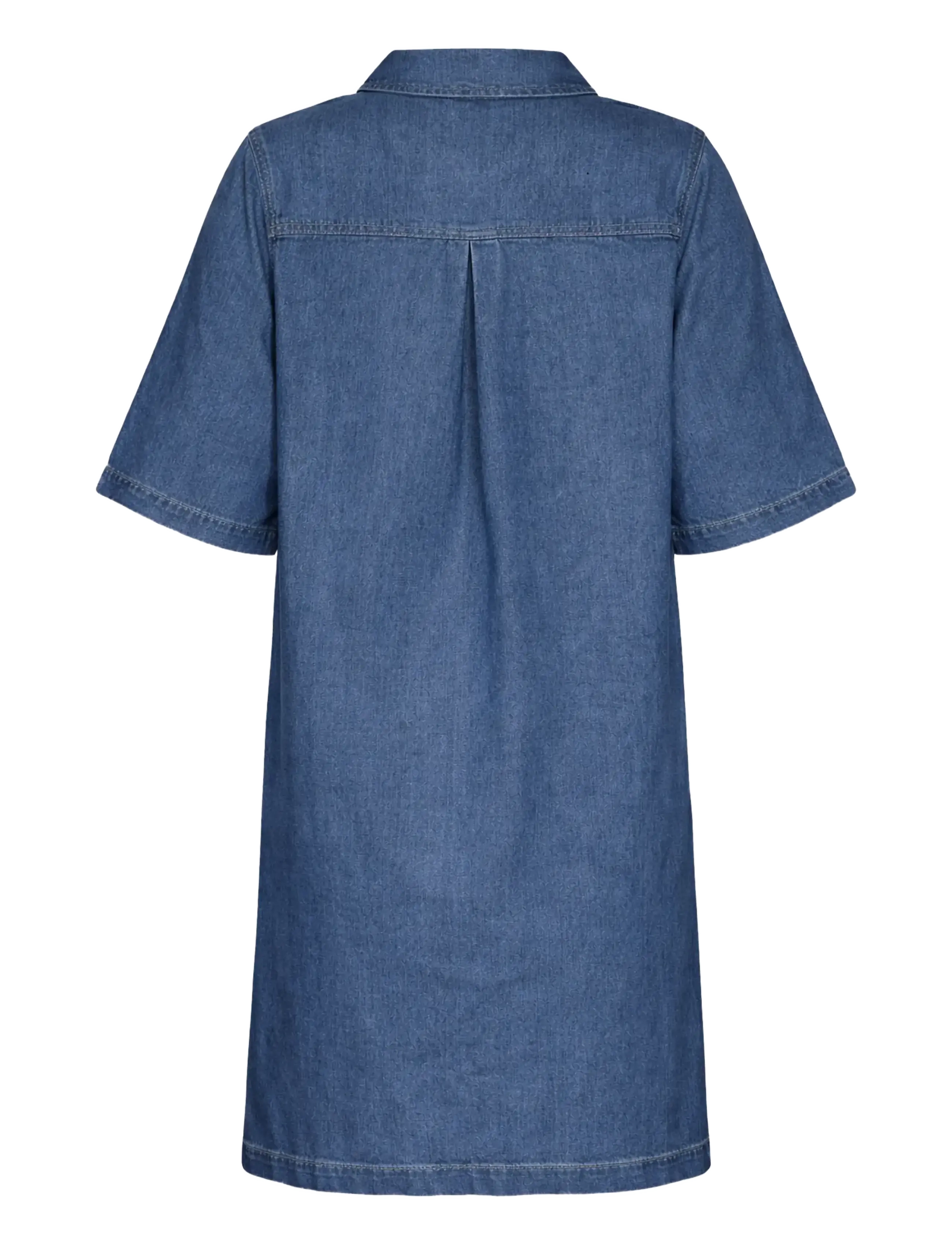 Fransa - FRCHICAGO DR 6 - jeansklänningar - mid blue denim - 2