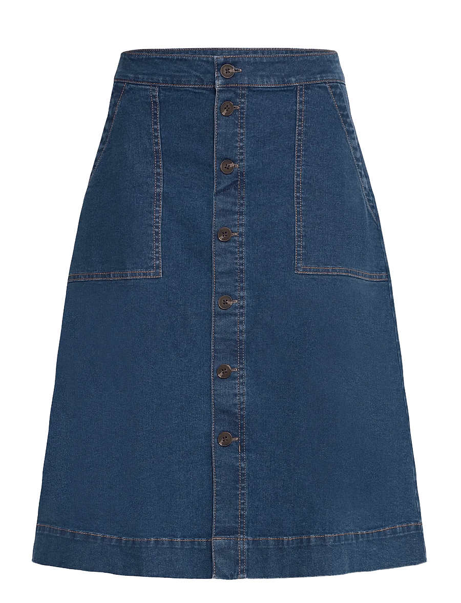 Fransa - FRVOCUT SK 3 - teksaseelikud - mid blue denim - 1