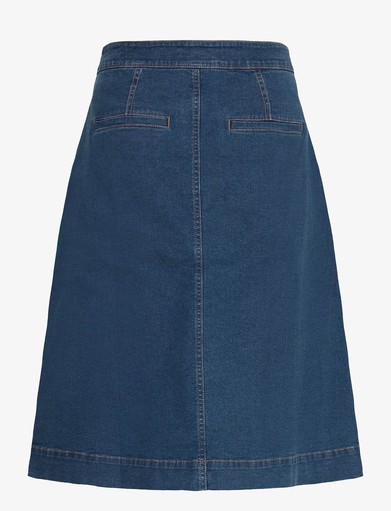 Fransa - FRVOCUT SK 3 - jeanskjolar - mid blue denim - 2