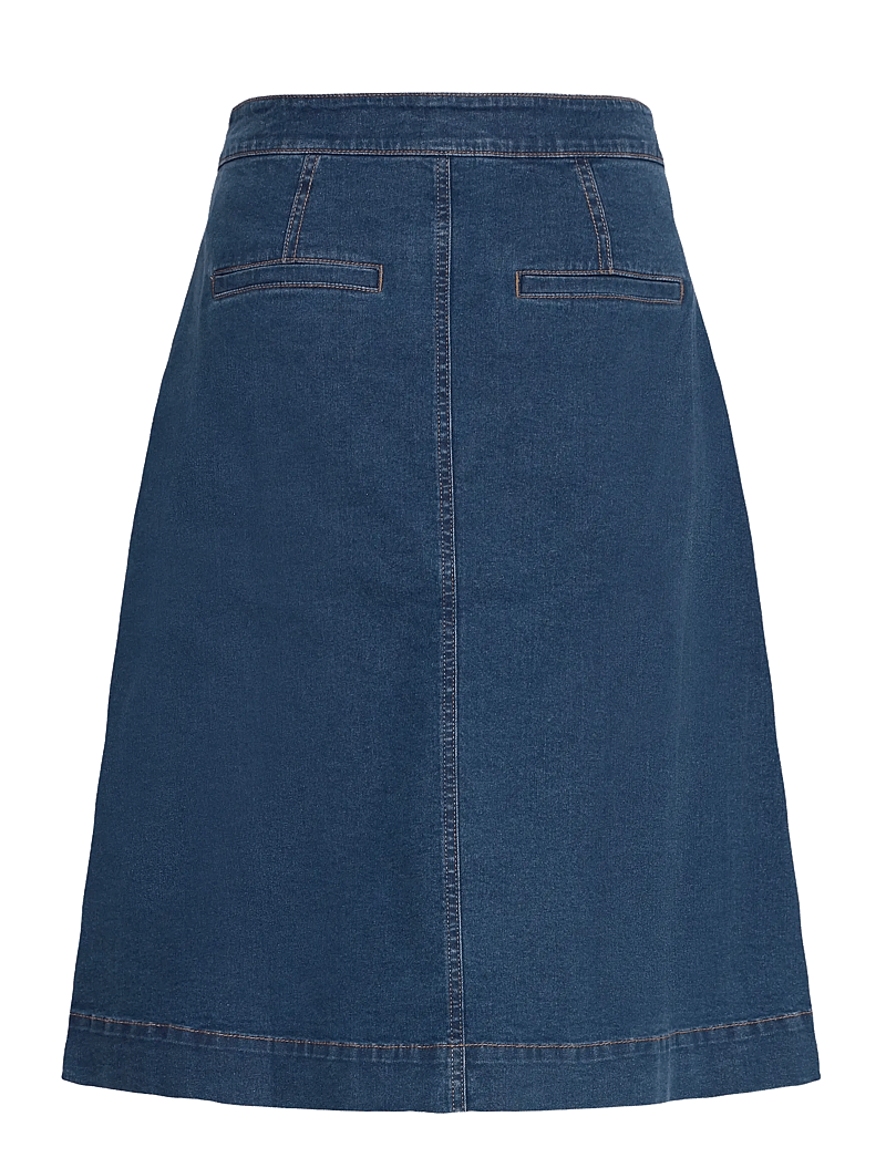 Fransa - FRVOCUT SK 3 - jeanskjolar - mid blue denim - 2