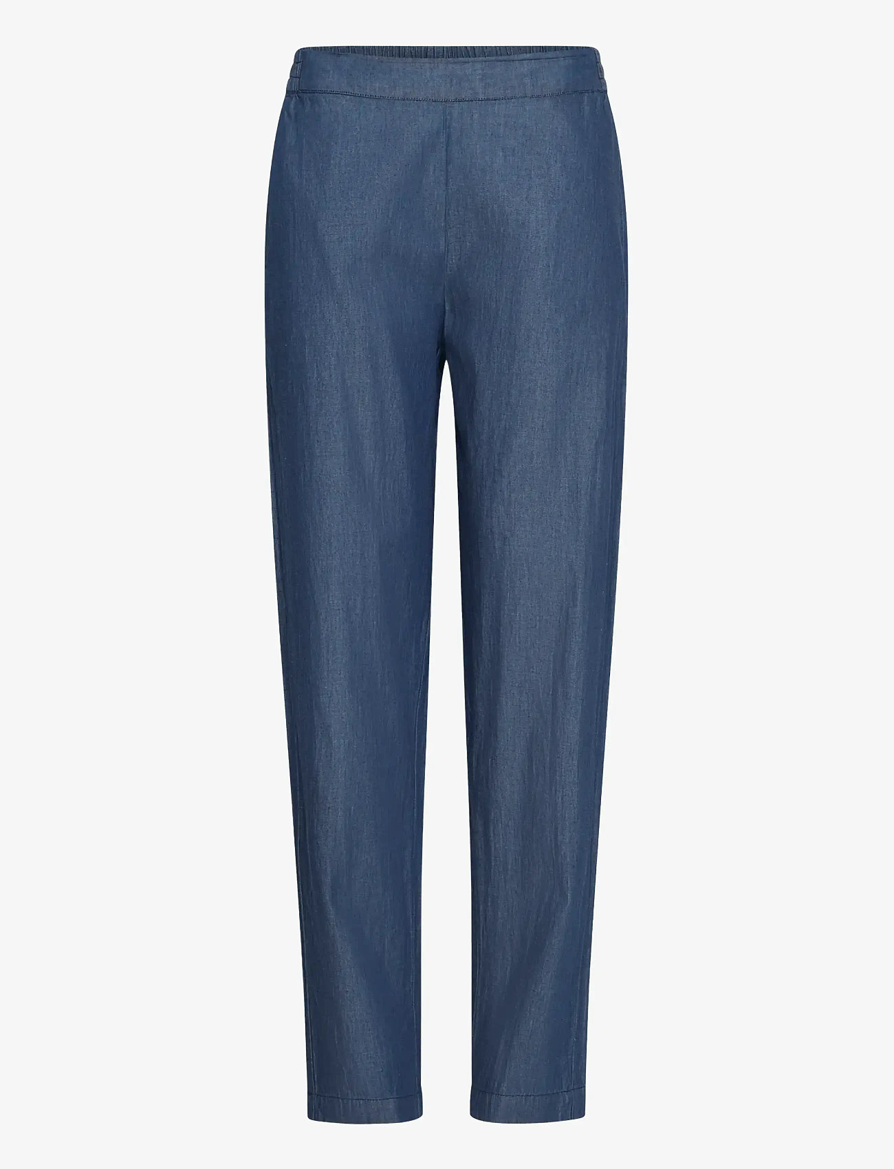 Fransa - FRLARISSA PA 2 - raka byxor - mid blue denim - 1