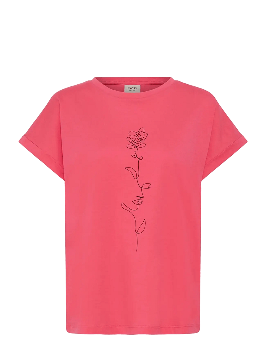 Fransa - FRGALI TEE 1 - t-särgid - honeysuckle flowerline - 1