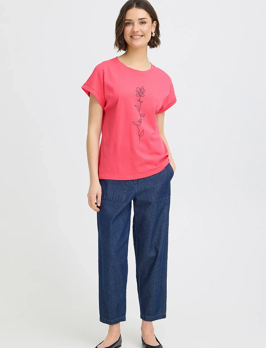 Fransa - FRGALI TEE 1 - t-särgid - honeysuckle flowerline - 0