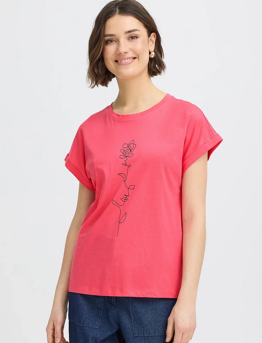 Fransa - FRGALI TEE 1 - t-särgid - honeysuckle flowerline - 3