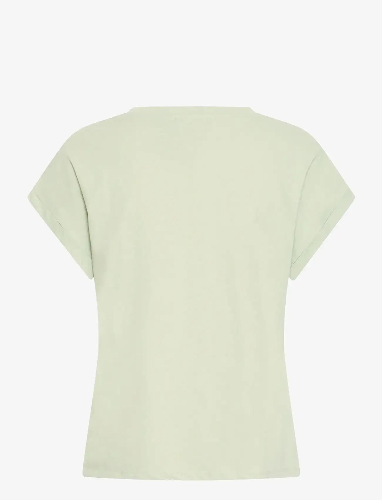 Fransa - FRGALI TEE 1 - t-shirts - desert sage flowerline - 2
