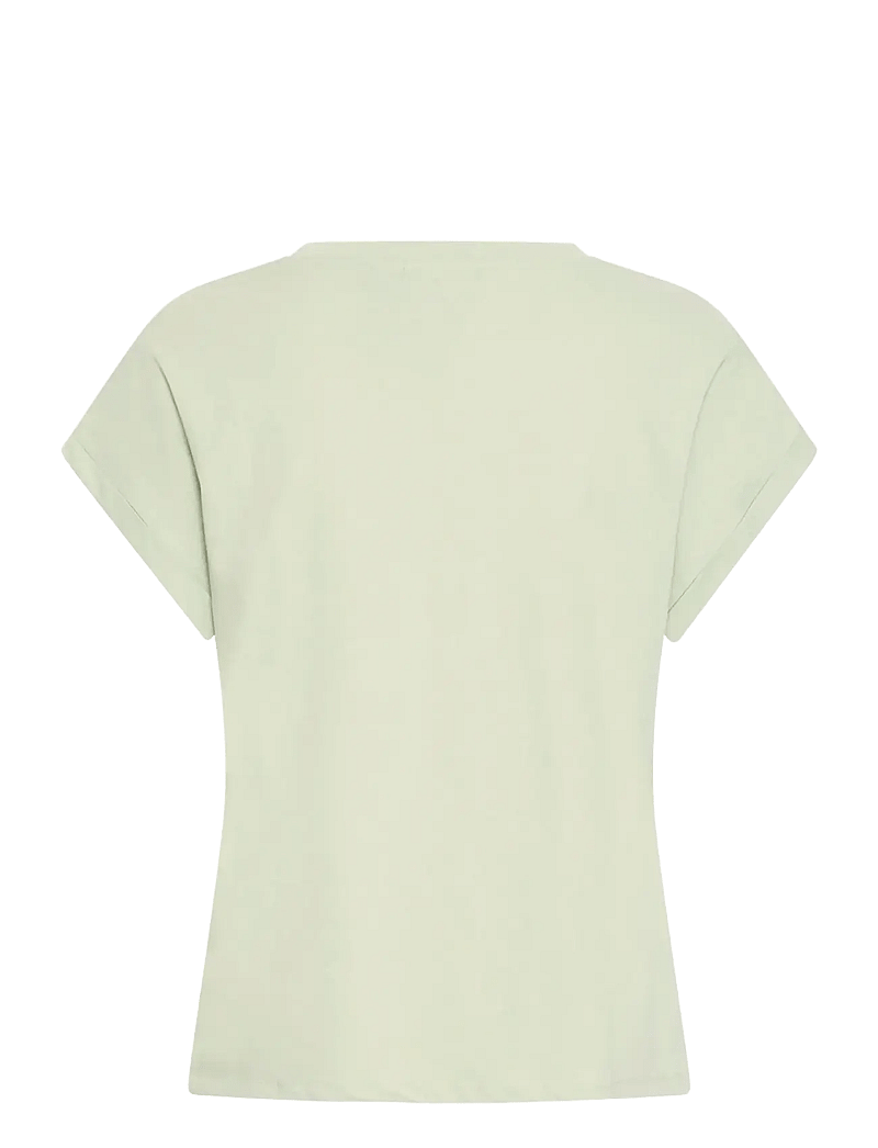 Fransa - FRGALI TEE 1 - t-shirts - desert sage flowerline - 2