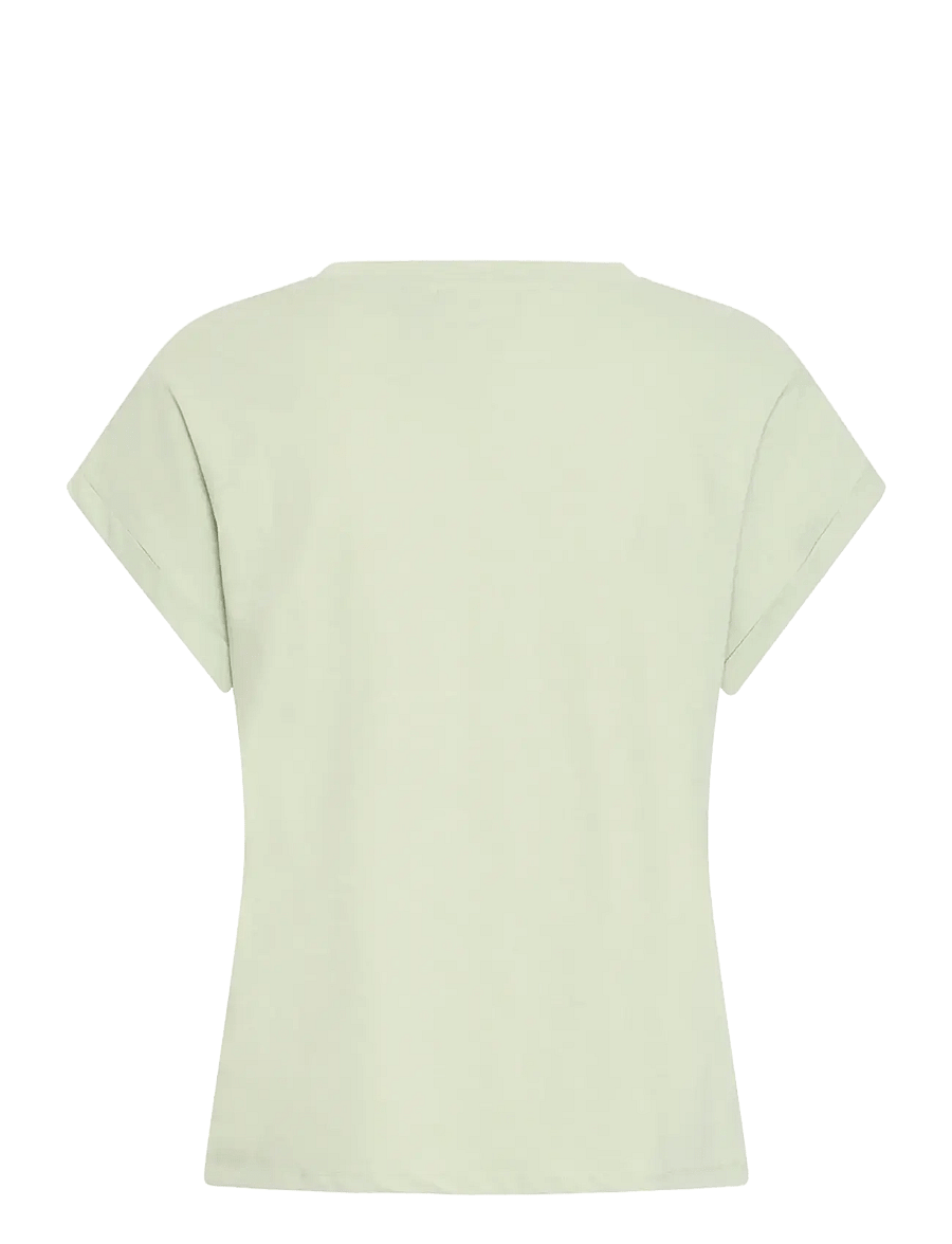 Fransa - FRGALI TEE 1 - t-shirts - desert sage flowerline - 2