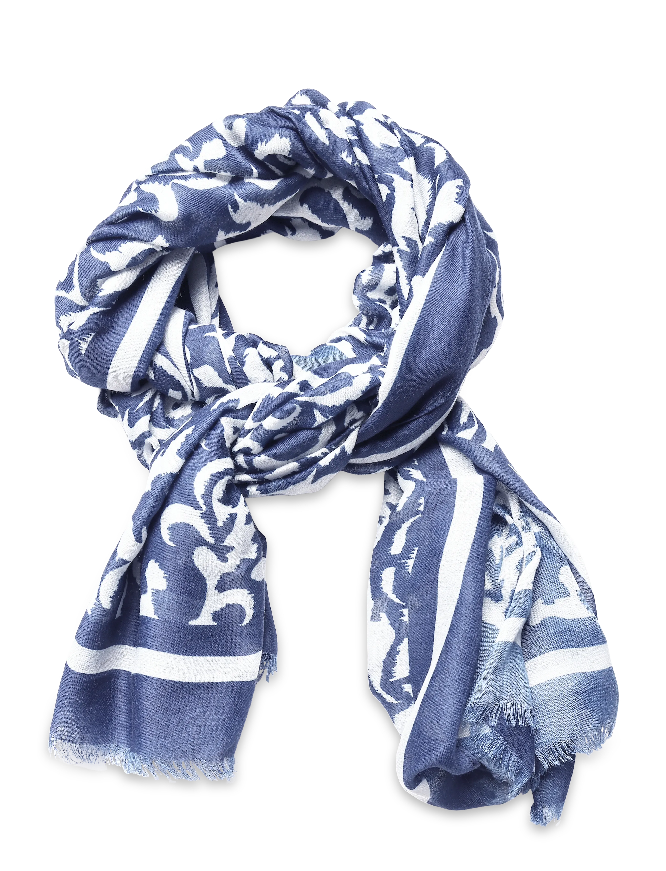 Fransa FRSANNI SCARF - Fransa - BLUE DEPTHS / navy