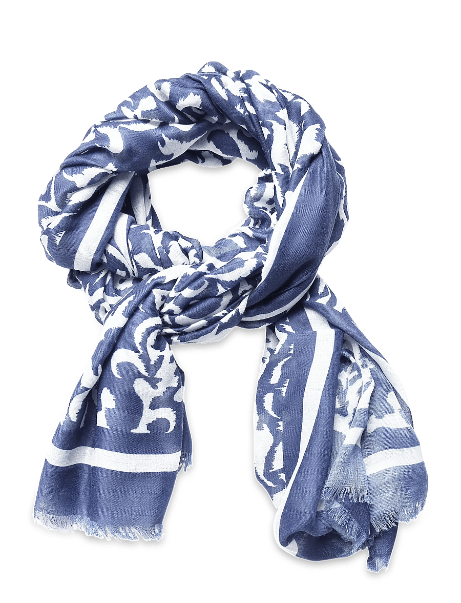 Fransa - FRSANNI SCARF - tynde tørklæder - blue depths - 0