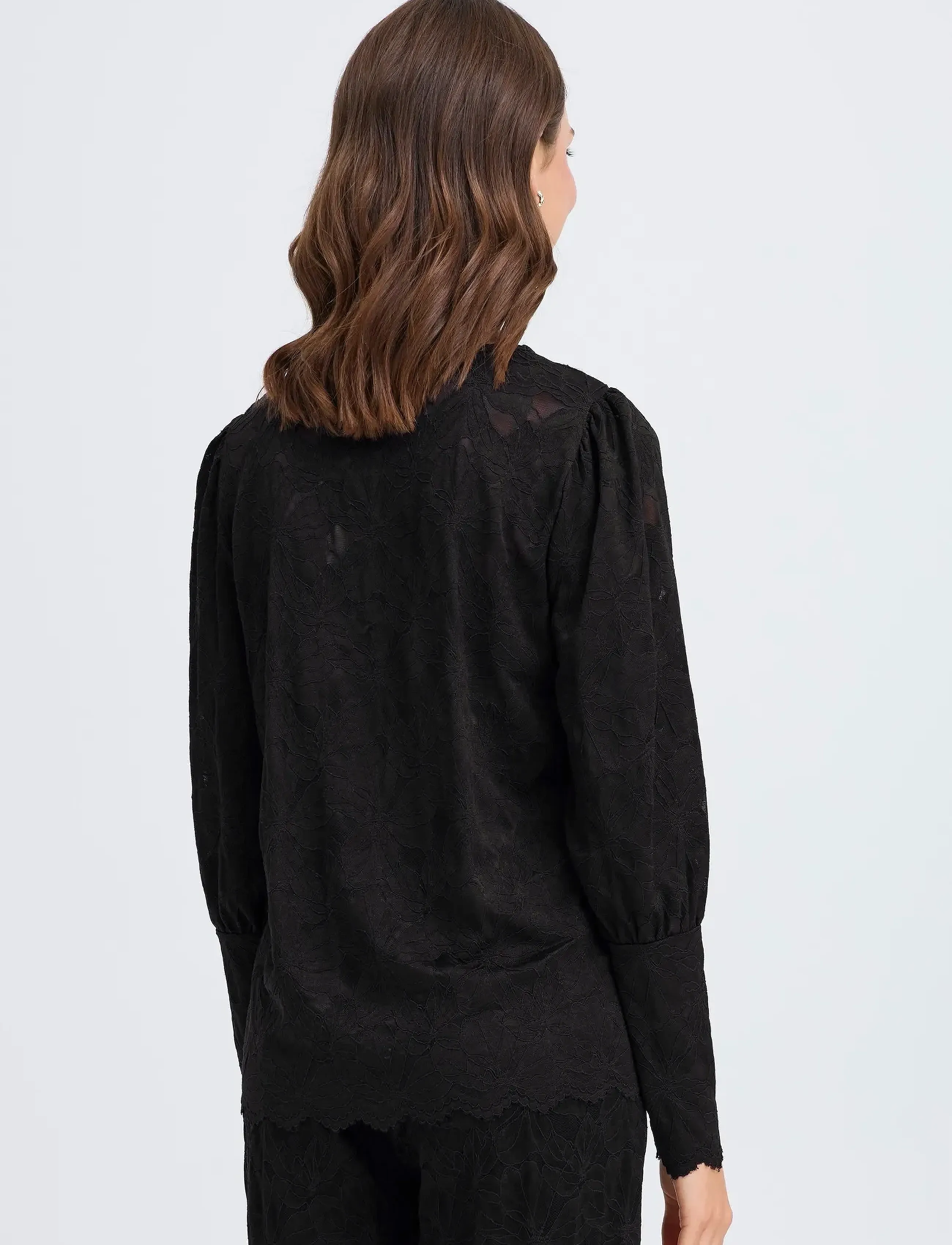 Fransa - FRMIRABELLA BL 2 - long-sleeved blouses - meteorite - 4