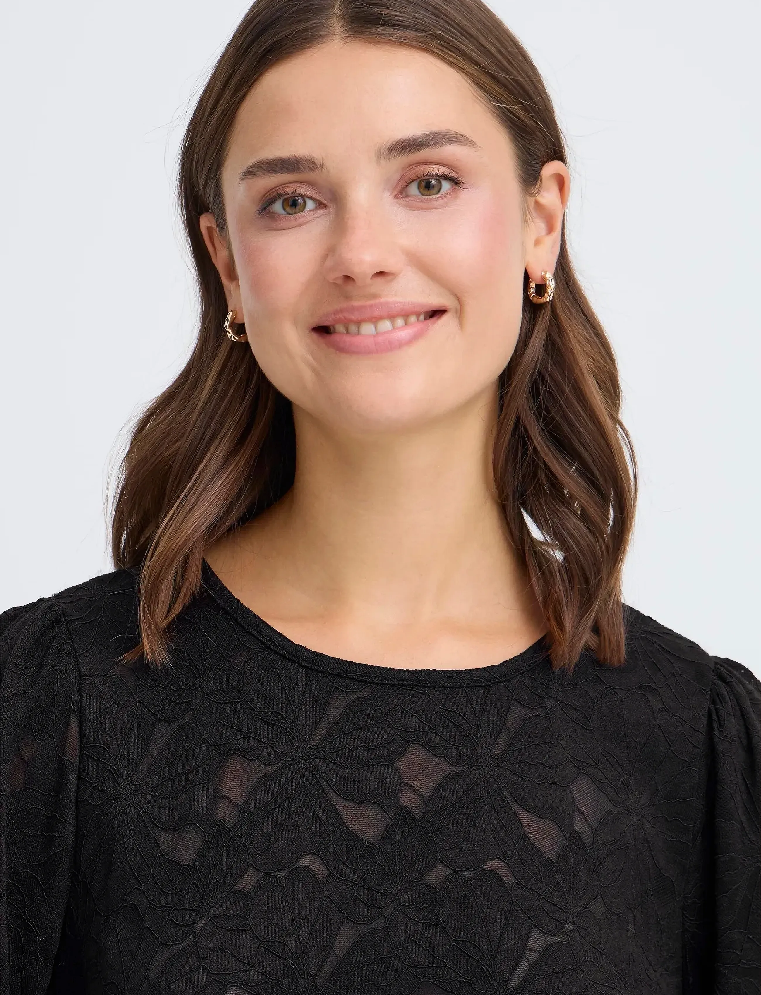 Fransa - FRMIRABELLA BL 2 - long-sleeved blouses - meteorite - 5