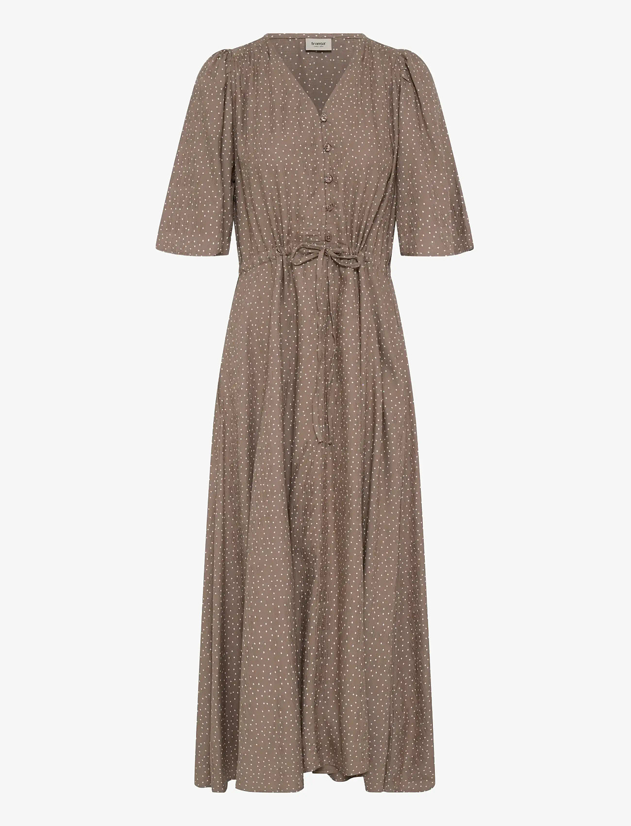 Fransa - FRLAYA DR 1 - summer dresses - dot dots mountain t. white dot - 1