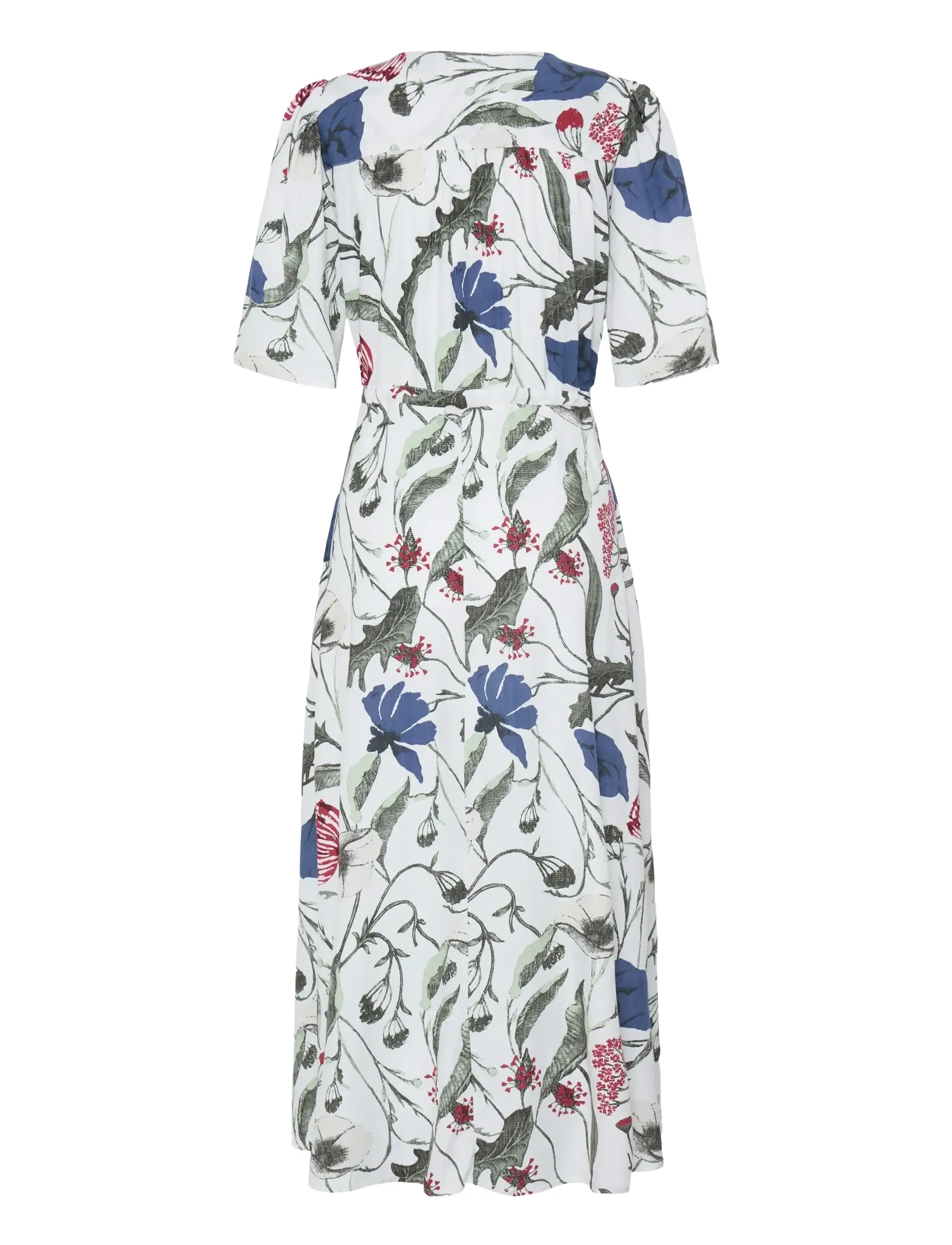 Fransa - FRLAYA DR 1 - sommerkjoler - blue red floral - 2