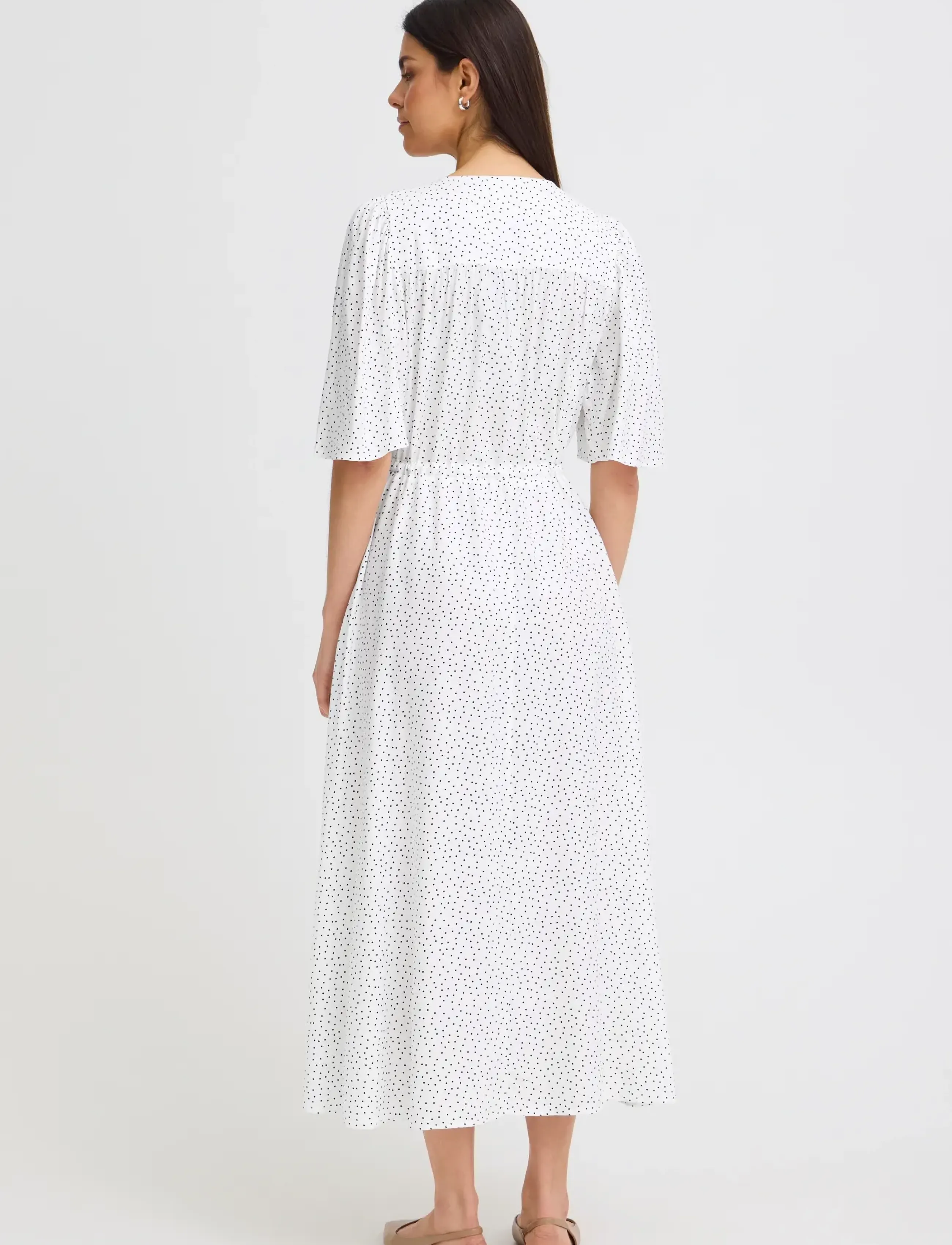 Fransa - FRLAYA DR 1 - summer dresses - dot dots black - 4