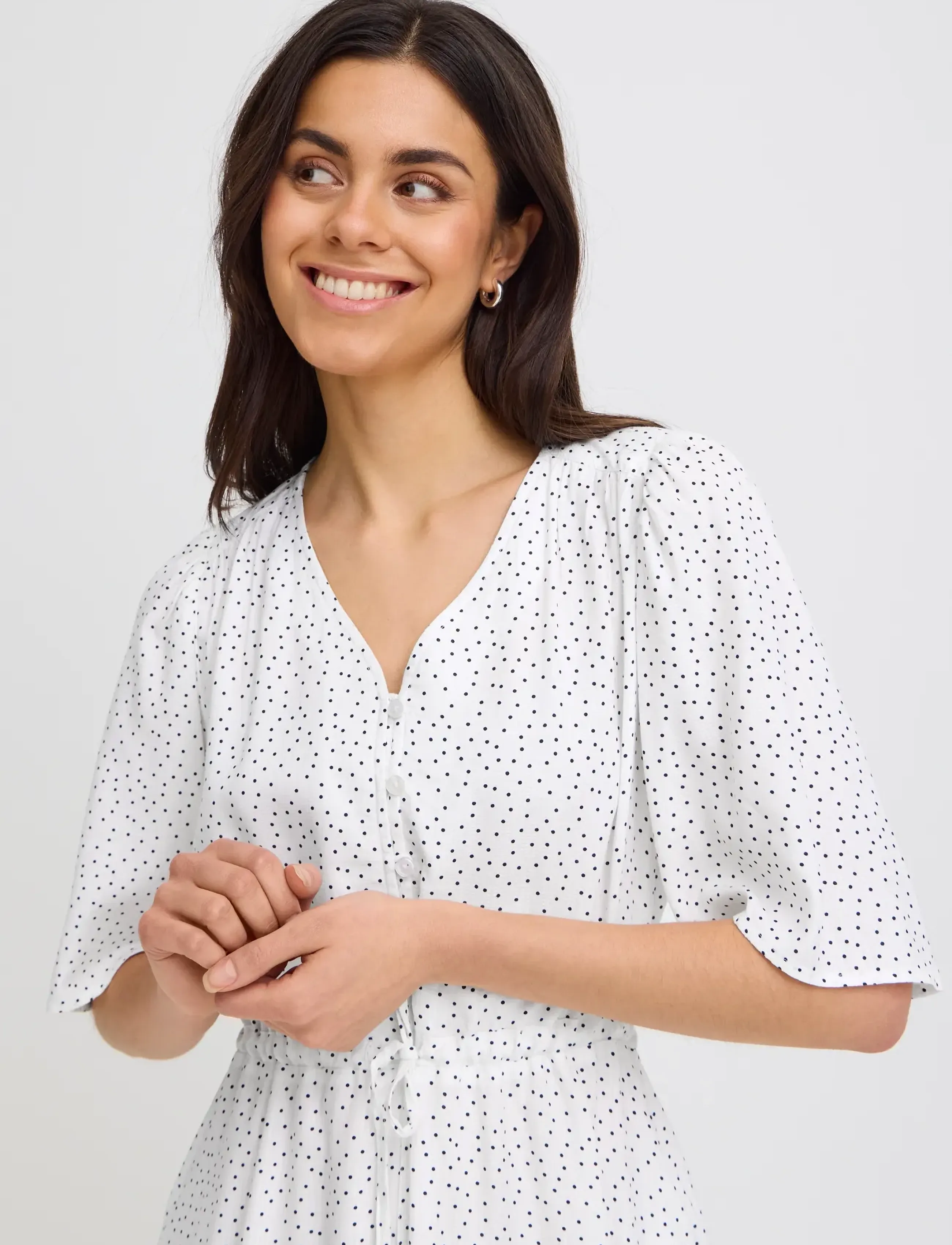 Fransa - FRLAYA DR 1 - suvekleidid - dot dots black - 5
