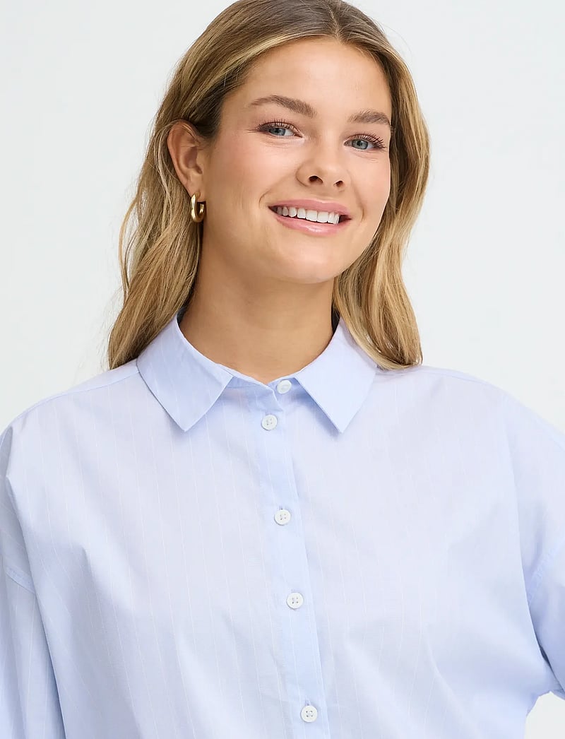 Fransa - FRZANE SH 1 - langærmede skjorter - hydrangea stripe - 5