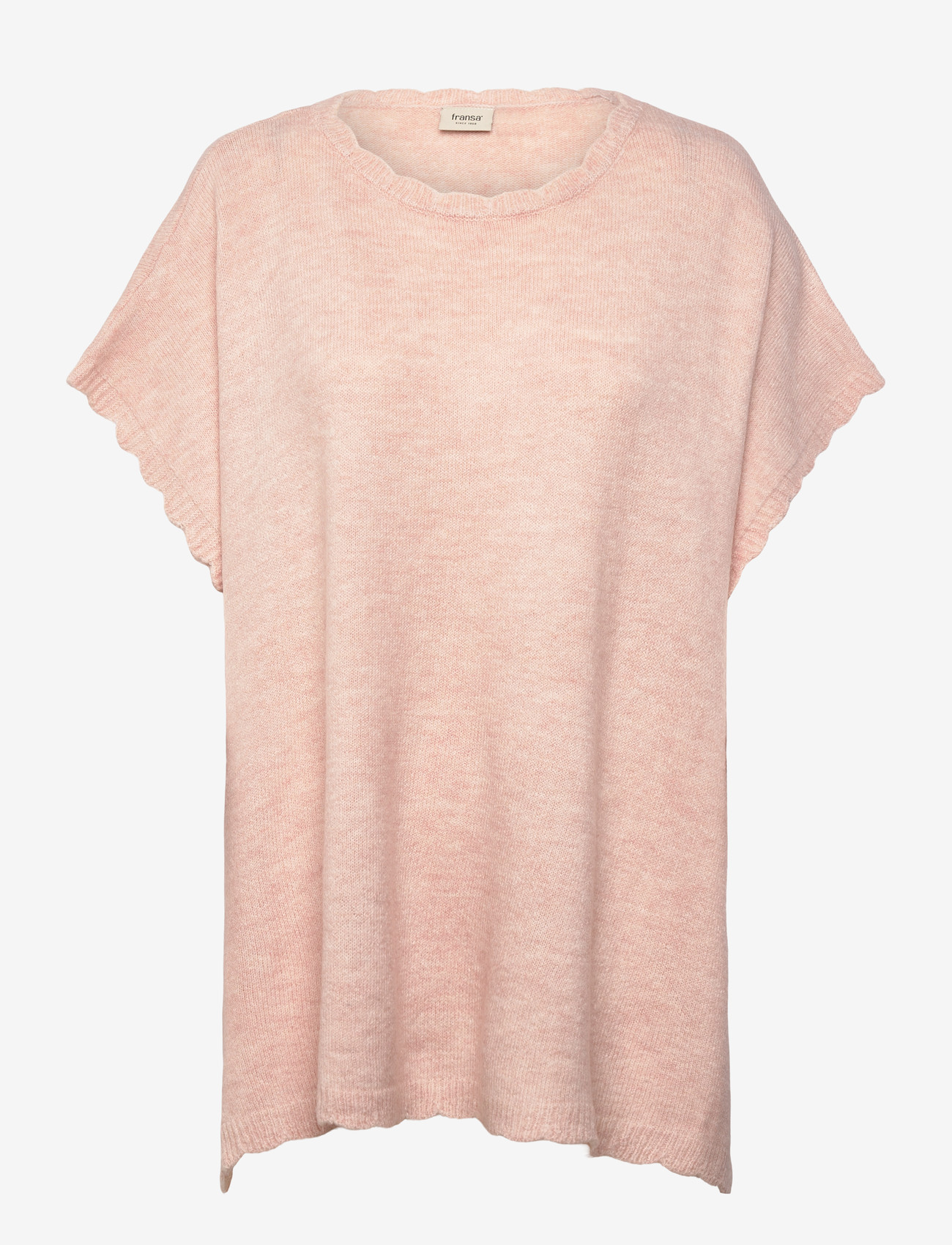 Fransa - FRELISE PONCHO 1 - ponchos & capes - rose smoke - 0