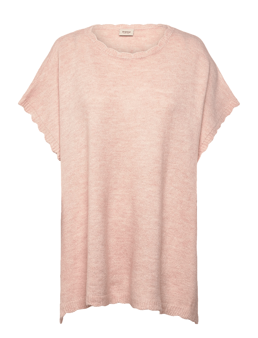 Fransa - FRELISE PONCHO 1 - ponchos & capes - rose smoke - 0