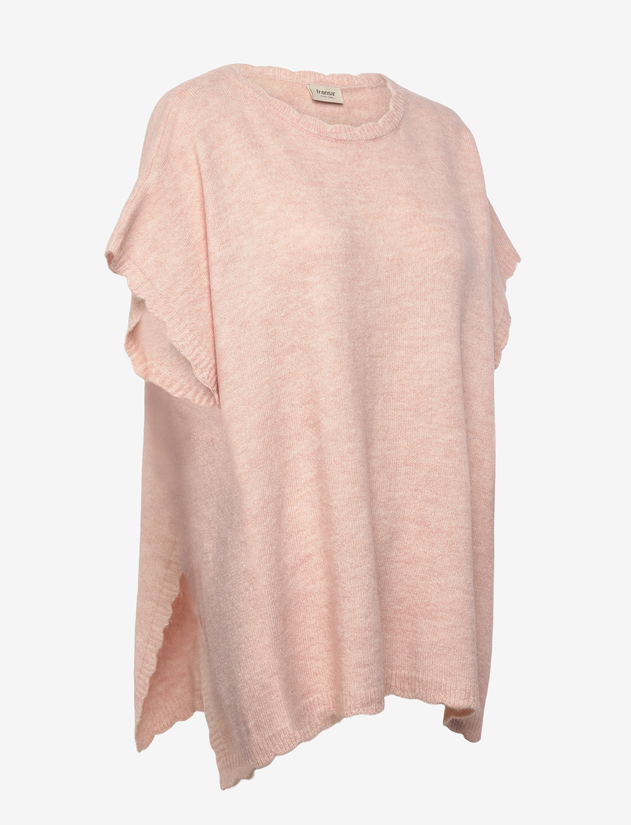 Fransa - FRELISE PONCHO 1 - ponchos & capes - rose smoke - 2