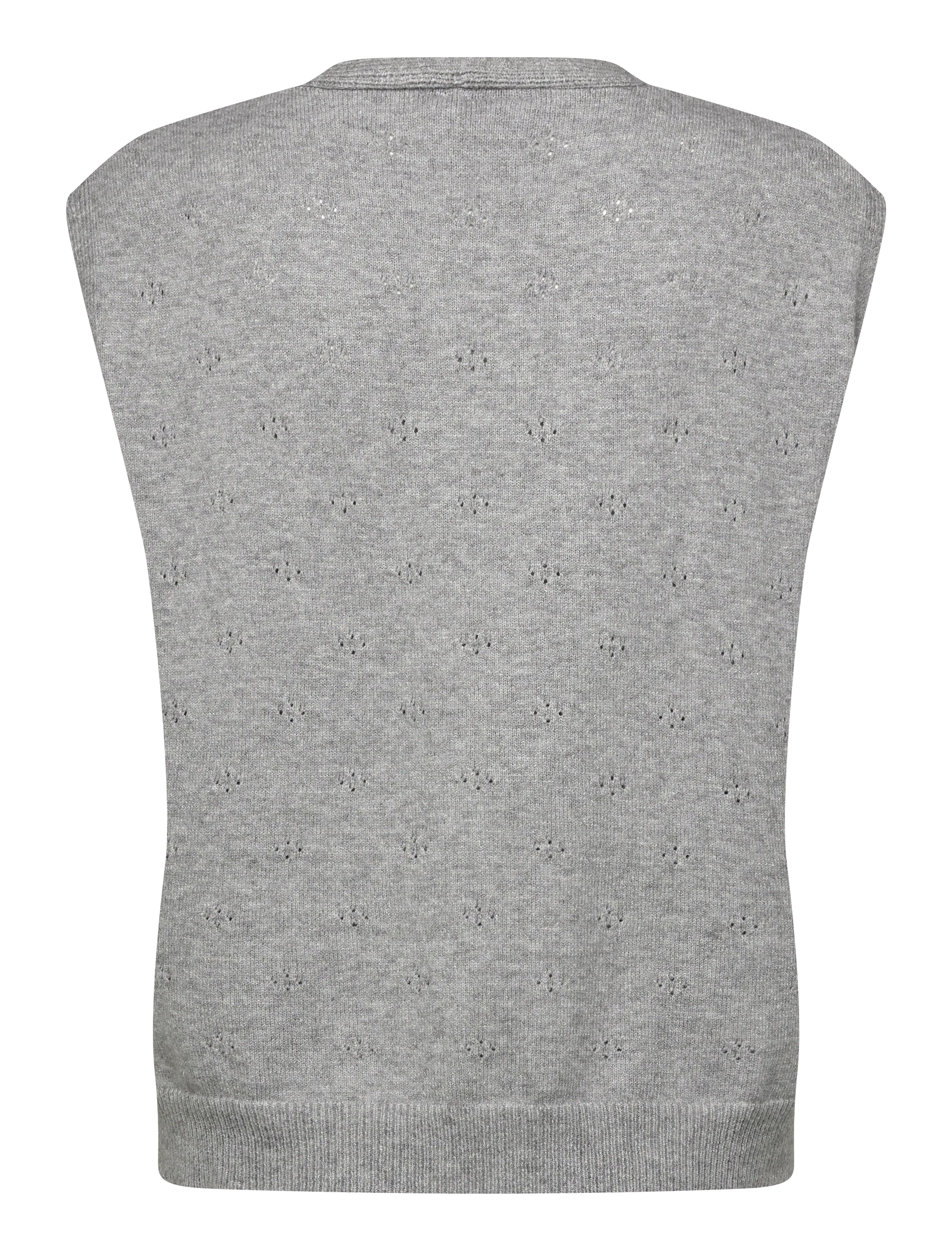 Fransa - FRNEDLA WA 1 - gestrickte westen - light gray melange - 1