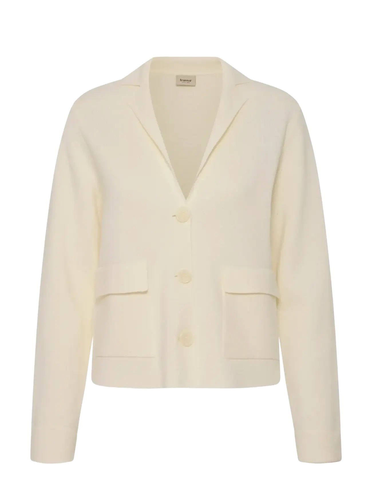 Fransa FRITA CAR 10 - Clothing - WHISPER WHITE / cream
