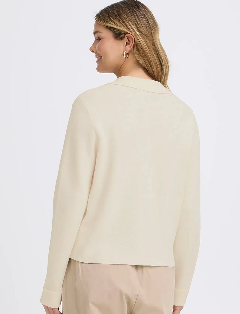 Fransa - FRITA CAR 10 - cardigans - whisper white - 4