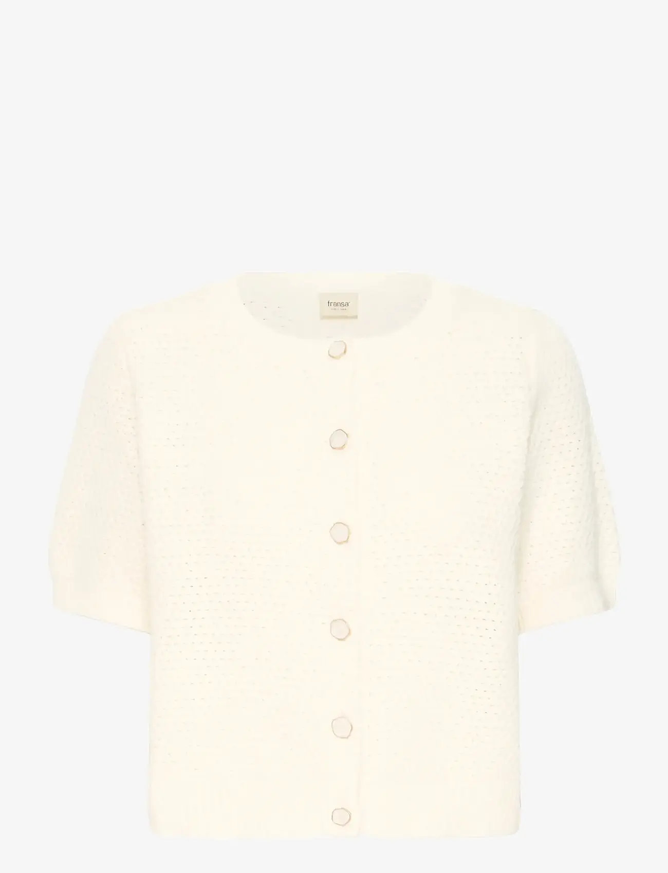 Fransa - FRARALYN CAR 1 - cardigans - whisper white - 1